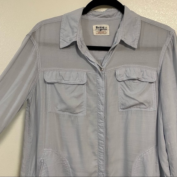 Holding Horses Tunic Style Shirt Size XS - Picture 5 of 11